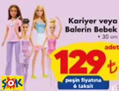 BARBİE KARİYER VEYA BALERİN BEBEK OYUNCAK BARBİE KARİYER VEYA BALERİN BEBEK OYUNCAK